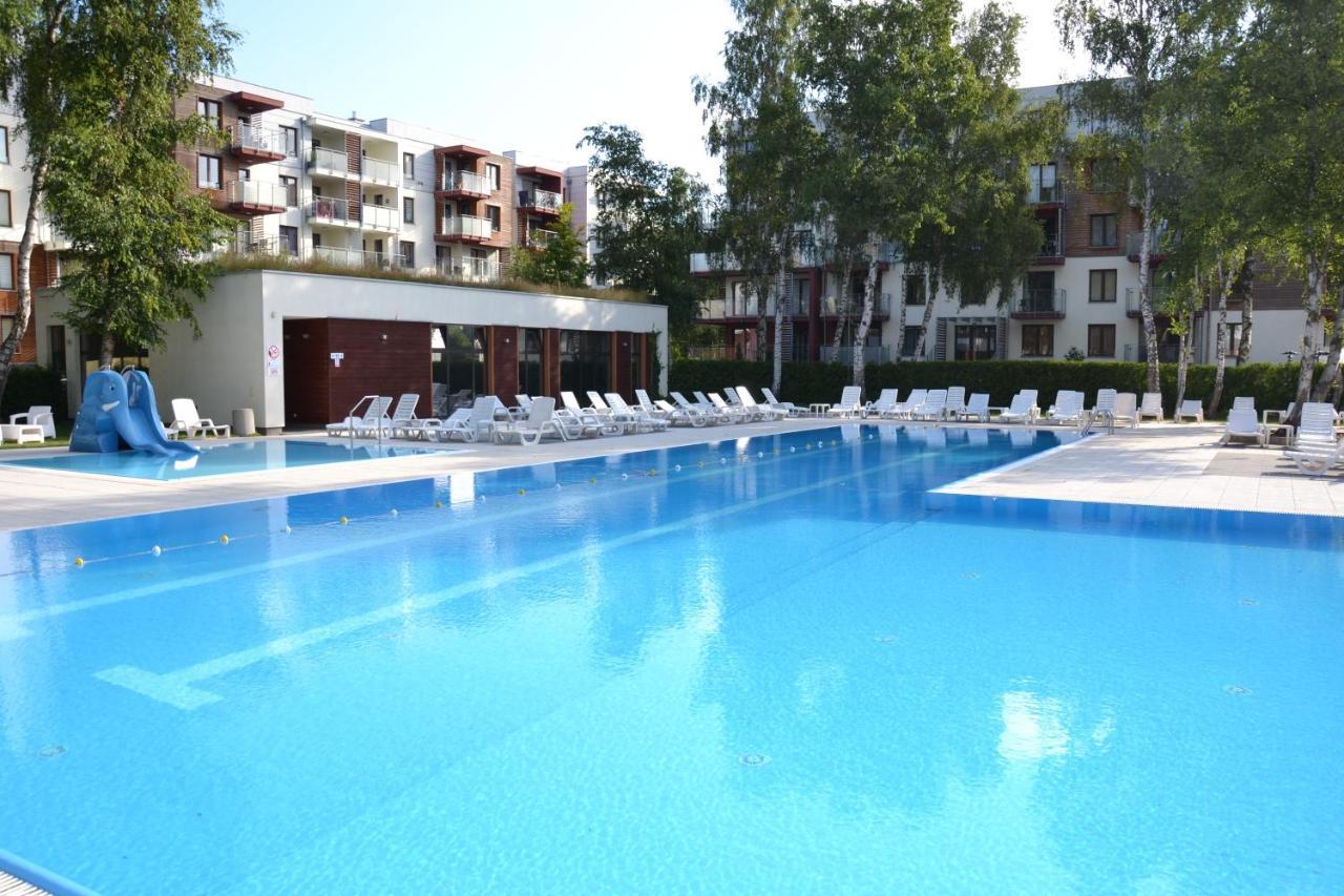 Apartament H204 z widokiem na basen Apartment Kolobrzeg Bagian luar foto