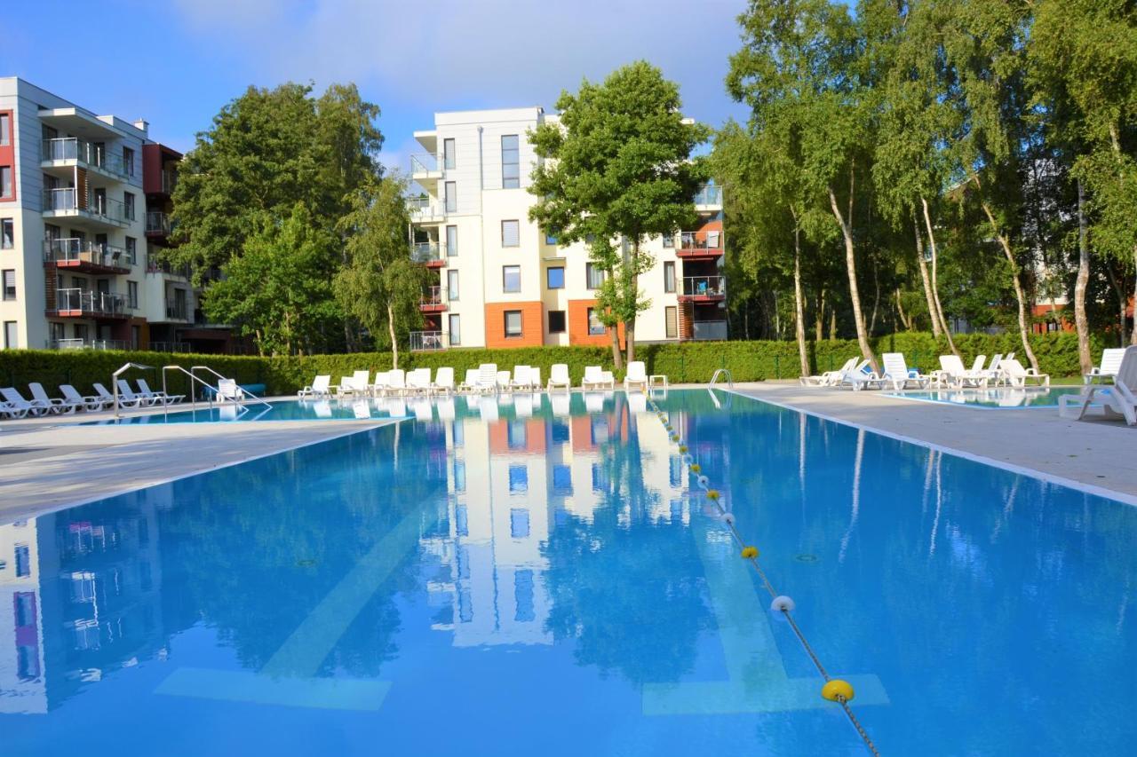 Apartament H204 z widokiem na basen Apartment Kolobrzeg Bagian luar foto