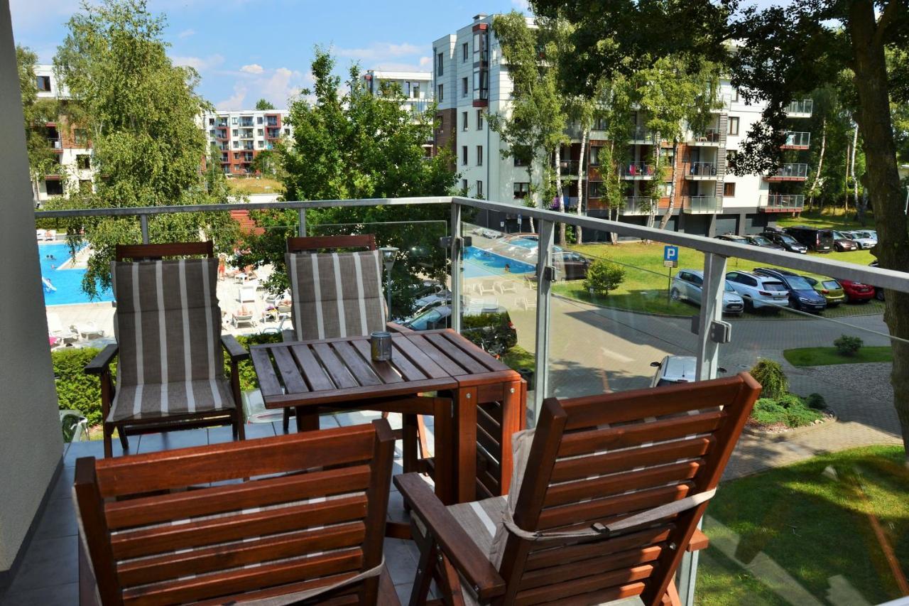 Apartament H204 z widokiem na basen Apartment Kolobrzeg Bagian luar foto
